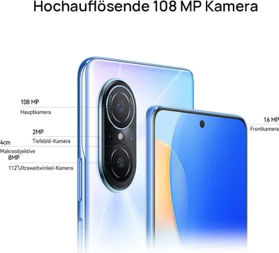 Produktbild von HUAWEI nova 9 SE Smartphone, 6,78'' FullView Display
