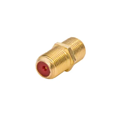 Produktbild von PremiumX SAT F-Verbinder vergoldet F-Buchse zu F-Buchse Adapter F-Kupplung
