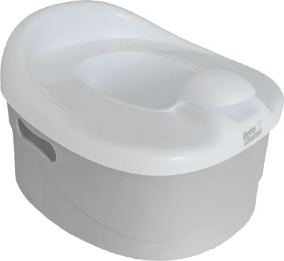 Immagine prodotto di PottyChamp - 3in1 - Vasino, sedile e sgabello : argento Colore: argento