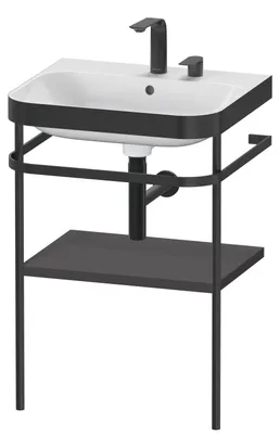 Produktbild von DURAVIT HP4735E8080 Metallk. mit Happy D.2 Plus bodenst.