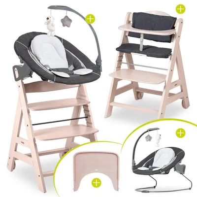 Produktbild von Hauck Beta Plus Whitewashed 5-tlg. Newborn Set