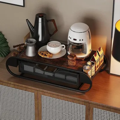 Produktbild von Kaffeekapselhalter Aufbewahrungsschublade Kaffeekapseln für 90Kapseln 55x18x12cm