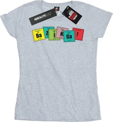 Produktbild von The Big Bang Theory - "Bazinga" T-Shirt für Damen BI9692 (M) (Grau)