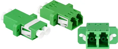 Productafbeelding van Logilink FA02LC6 Logilink Glasfaser LC Duplex Kupplung mit Flansch, 12 St. gr