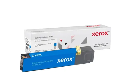 Produktbild von Xerox - Cyan - kompatibel - Tonerpatrone (Alternative zu: HP D8J07A) - für HP Officejet Enterprise Color MFP X585, Officejet Enterprise Color Flow MFP X585