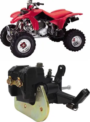 Zdjęcie produktu dla Zacisk tylnego hamulca 43250-HN1-A41 Zespół zacisku koła ze stopu metalu do Sportrax 400 400EX 2x4 2005 do 2008
