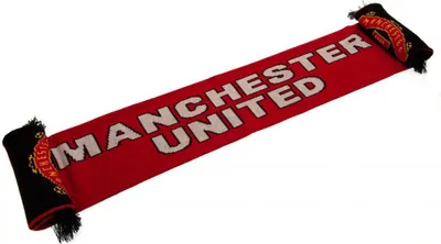 Produktbild von Manchester United FC Schal TA3615 (Einheitsgröße) (Rot)