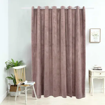 Zdjęcie produktu dla Vidaxl -Vorhang Blackout mit Ringen 290x245 cm Samt Antiquitätenrosa