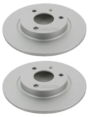 Produktbild von 2 Bremsscheiben voll Ø 238 mm TRISCAN Bremsen-Expertise für u.a. CITROËN SAXO