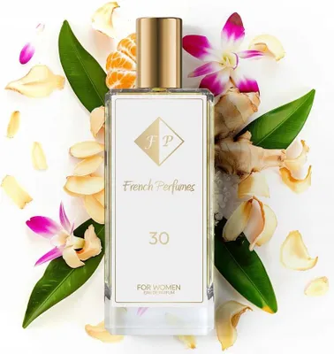 Produktbild von FP French Perfumes | Damenparfüm Nr. 32 – Euphoriiiaa – 104 ml – 20 % Parfümöl | Orientalisch-Blumiger Damenduft – Elegant, & Langanhaltend