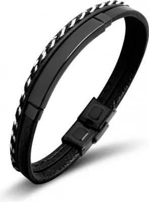 Produktbild von Pierre Ricaud Schwarzes Armband