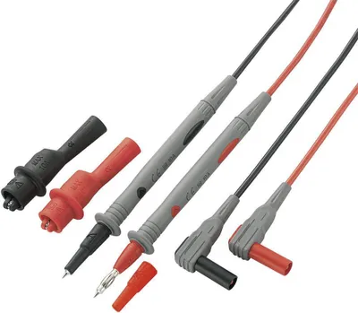 Produktbild von Sicherheits-Messleitungs-Set 1.20 m Schwarz, Rot VOLTCRAFT MS-2