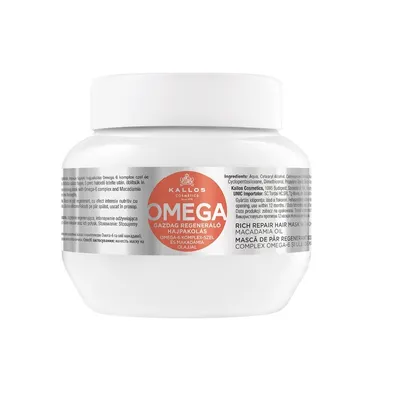 Immagine prodotto di Kallos Maschera rigenerante ricca di Omega con complesso Omega-6 e olio di Macadamia, 275ml