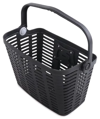Immagine prodotto di Cestino in plastica Wozinsky da manubrio - Borsa da bicicletta - Cestino in plastica per bicicletta