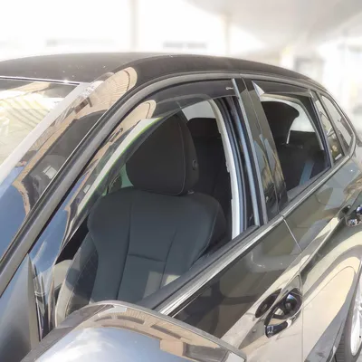 Zdjęcie produktu dla Owiewka przeciwdeszczowa do Skoda Scala 2019-2025 ciemny akryl 4szt