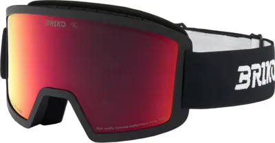 Produktbild von Briko Frostbite Junior-skibrille Schwarz Red Mirror/CAT2 Jungen,Mädchen Schwarz Red Mirror/CAT2