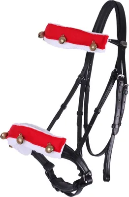 Produktbild von QHP Halfter / Trensenpads Weihnachten