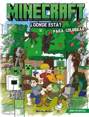 Produktbild von Minecraft. Wo ist es? Zum Ausmalen