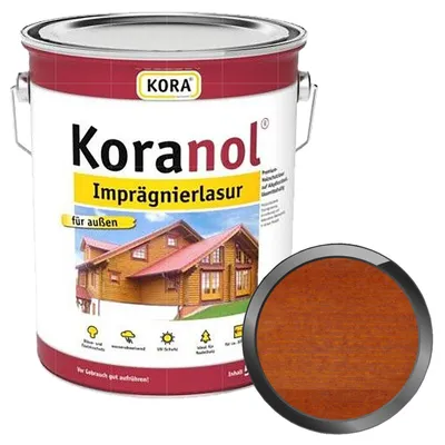 Produktbild von KORA Koranol Imprägnierlasur 5 Liter Teak