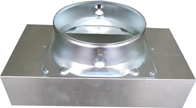 Produktbild von PKM Umluftweiche AT150-7 Universal für Dunstabzugshauben Metall 7,20x20,65x16,00 cm