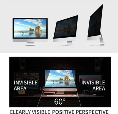 Productafbeelding van Famanu Computer Privacy Schermfilter 22" - UV- en blauwlichtfilter (16:10)