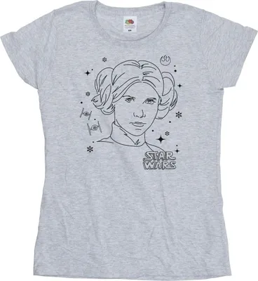 Produktbild von Star Wars - "Episode IV: A New Hope" T-Shirt für Damen BI42341 (XXL) (Grau)