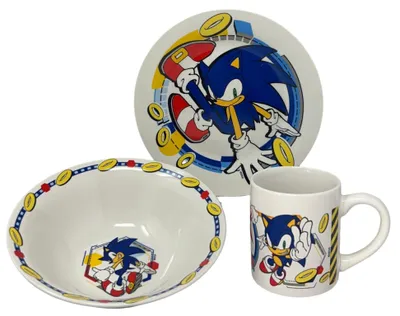 Immagine prodotto di Set di 3 servizi da tavola in Vetroceramica per bambini