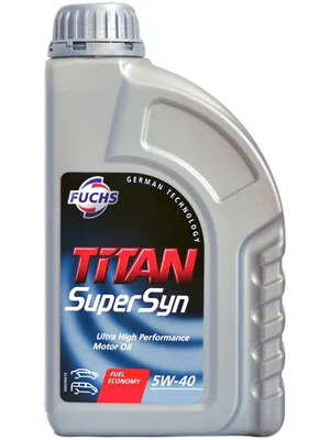 Produktbild von FUCHS TITAN Supersyn 5W-40 1 Liter Motoröl Motorenöl 229.3 MS-12991 RN0700 RN0710 502 00 505 00 Longlife-98 LL-B-025 LL-A-025 9.55535-H2 9.55535-M2 Öl