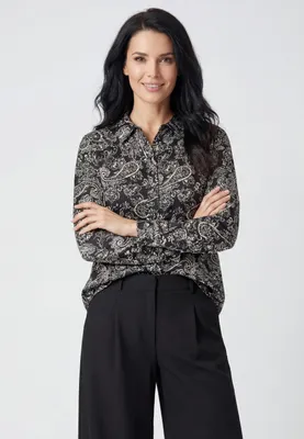 Produktbild von CHANCERY damen bluse - schwarz, XXL