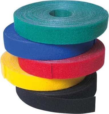 Produktbild von LogiLink Klettband 16 mm x 4 m rot