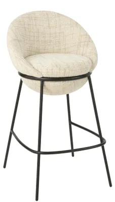 Produktbild von Moderner Design-Barhocker aus Metall