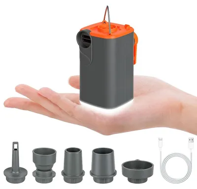 Immagine prodotto di Pompa d'aria elettrica per gonfiabili, con accessori