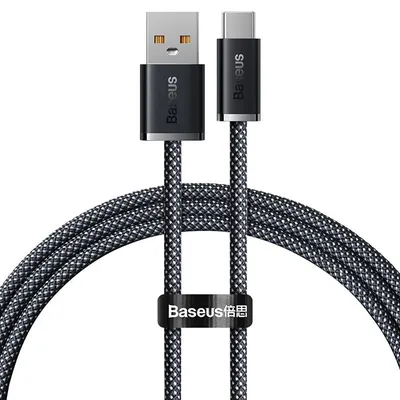 Zdjęcie produktu dla Kabel Baseus Dynamic USB-A-USB-C 1,0m 100W szary