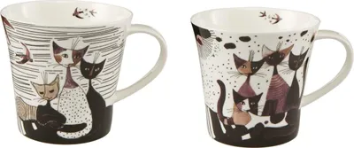 Produktbild von 2er Set Rosina Wachtmeister Becher ARTE GRAFICA SET 1 Porzellan Goebel