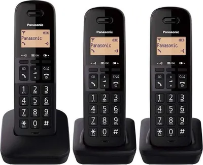 Obrázok produktu pre Panasonic KX-TGB613SPB, DECT telefón, Bezdrôtový handset, 50 položky, ID volajúceho, Čierna