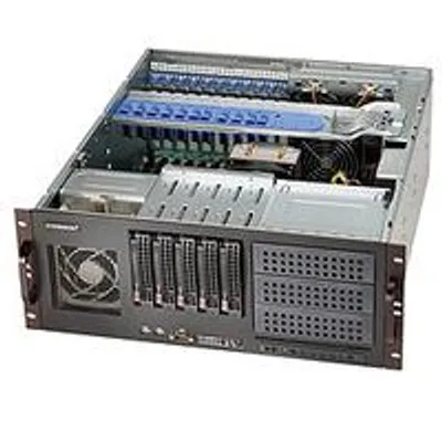 Obrázek produktu pro Supermicro SuperChassis 842XTQC-R804B, Skříň, Server, Černá, ATX, EATX, Micro ATX, 4U, 800 W