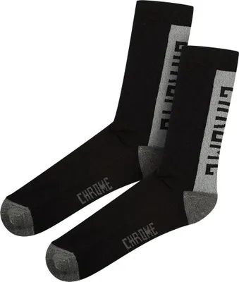 Produktbild von Chrome Merino Crew Socken Schwarz EU 35 1/2-38 Herren Schwarz EU 35 1/2-38