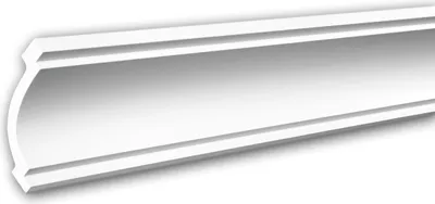 Produktbild von PROFHOME 150106 Eckleiste aus Polyurethan Deckenleiste Stuckleiste 2 m