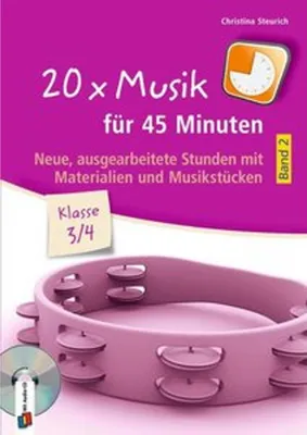 Immagine prodotto di 20 x Musik für 45 Minuten - Klasse 3/4 - Band 2