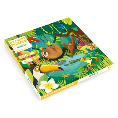 Produktbild von My Family Puzzle - Jungle 500 Teile