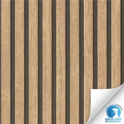Produktbild von Vliestapete A.S. Création WOW vorgeleimt 784591 10.05 m x 0.53 m Braun Holz