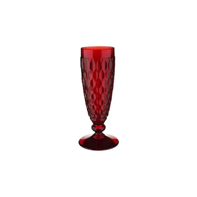 Productafbeelding van Villeroy & Boch Boston, gekleurd champagneglas, rood, 16,3 cm, 120 ml