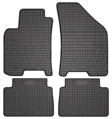 Productafbeelding van Rubberen automatten voor Chevrolet Lacetti 2003-2012 (hatchback/sedan) – 4-delig, zwart, op maat – Wielganizator SolidPRO