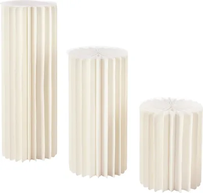 Obrázok produktu pre Stojan na kvety Vázy, odolná konštrukcia, elegantný dizajn, BIELA