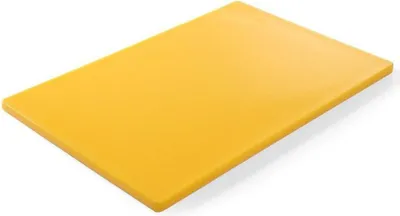 Zdjęcie produktu dla Deska Do Krojenia Haccp Do Drobiu 450X300Mm Żółta - Hendi 825563