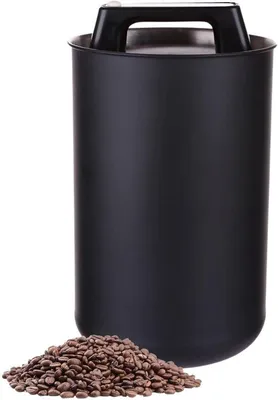 Produktbild von Luftdicht Kaffeebehälter mit CO2-Auslass - Kaffee- und Teebehälter aus Edelstahl - 2800 ml