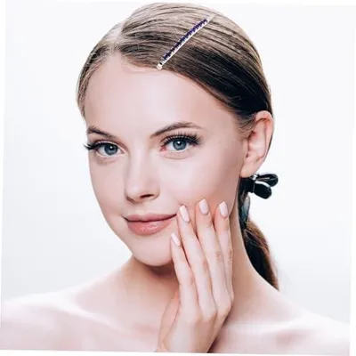 Produktbild von 12 Haarspangen mit Strasssteinen, dekorative Haarclips für feines und dickes Haar