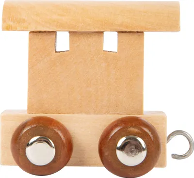 Immagine prodotto di Small Foot Design 7487 Treno delle lettere in legno, carrozza passeggeri, naturale (1 pezzo)
