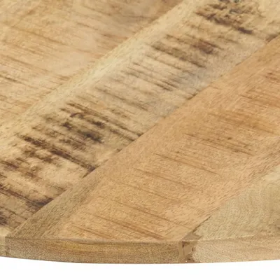 Image de vidaXL Plateau de table en bois massif Mango rond 15-16 mm 70 cm