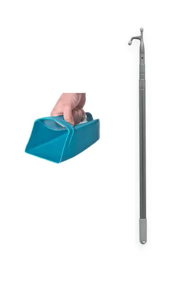 Produktbild von Set aus Ösfass mit 3-fach Teleskop-Bootshaken max. 2,35 m, Aluminium